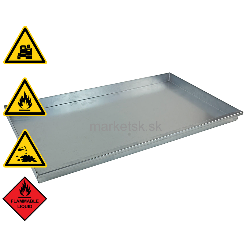 Záchytná vanička M058 - 845 x 490 x 50 mm
